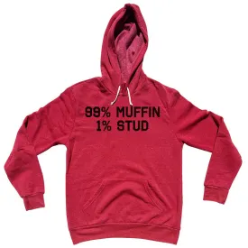 99% Muffin 1% Stud Tri-Blend Hoodie