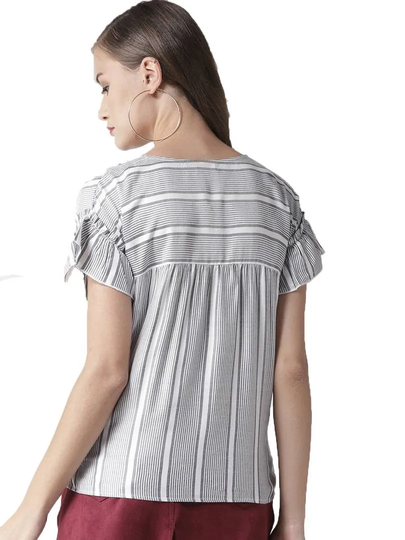 A Fashionable Frill Top