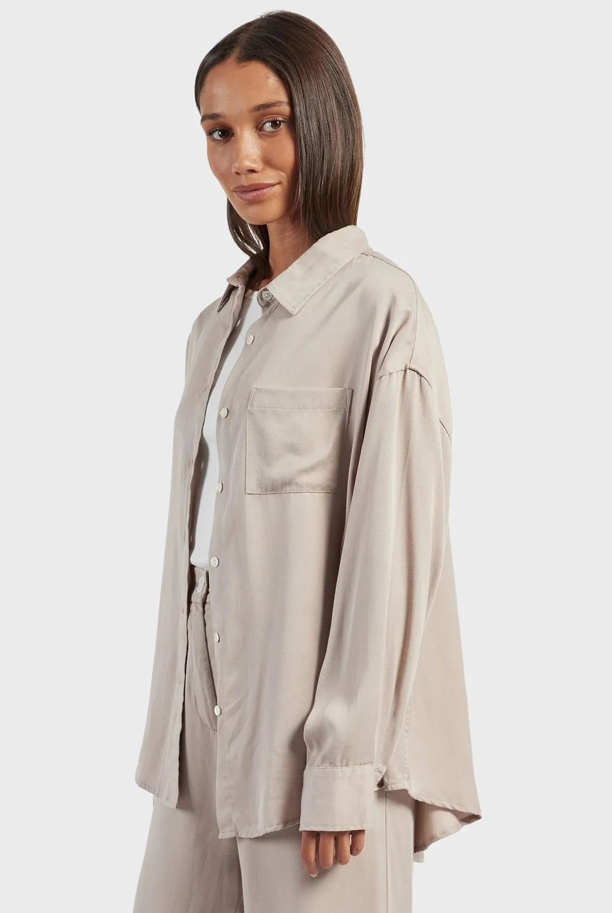 ACADEMY BRAND - Greta Relaxed Shirt - Rose Cloud