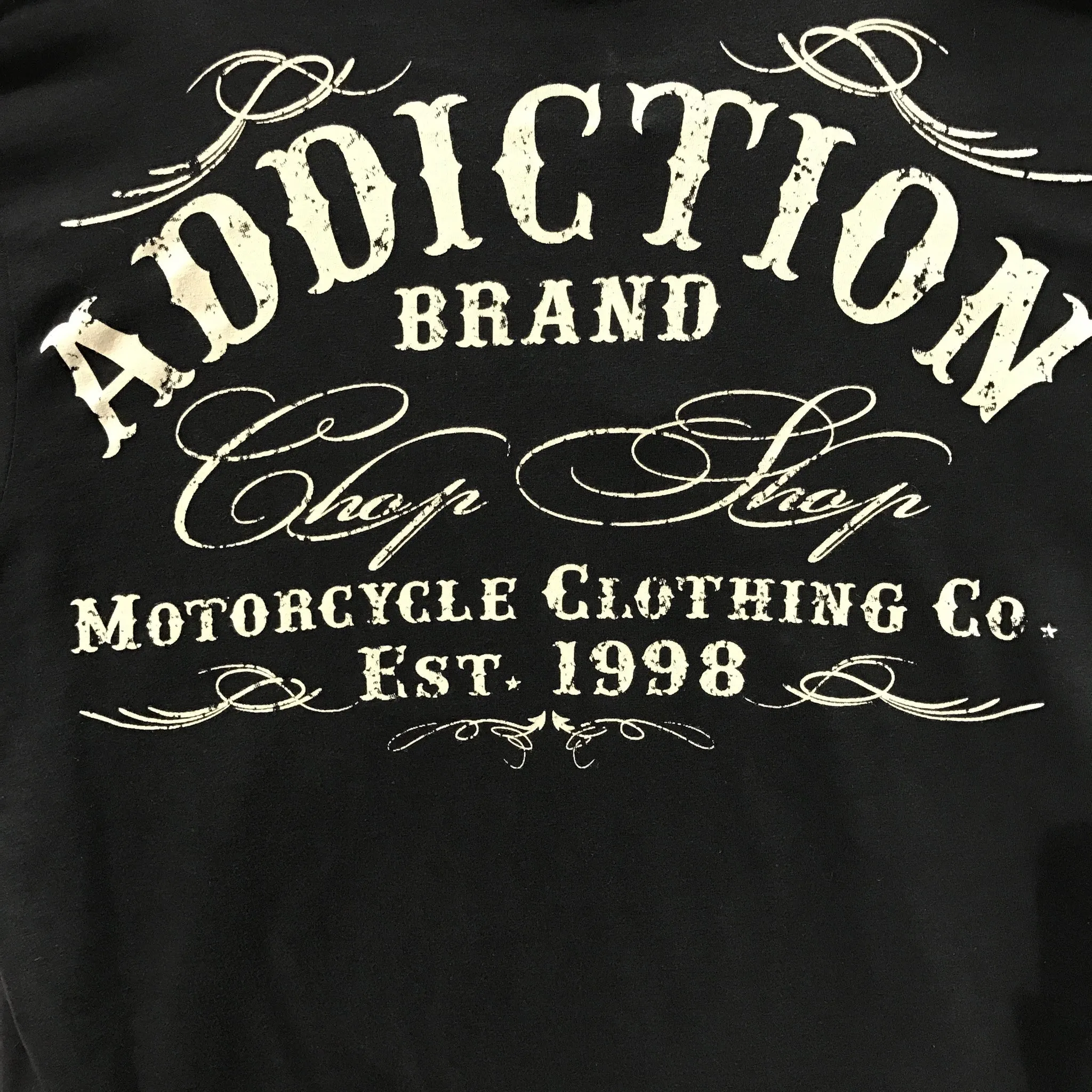 Addiction: Chop Shop Motorcycle Men's T-Shirt