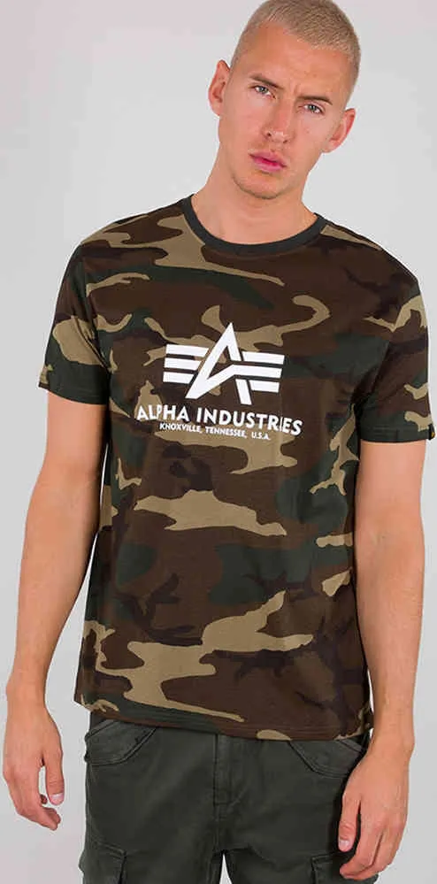 Alpha Industries Basic Camo T-Shirt, Camo