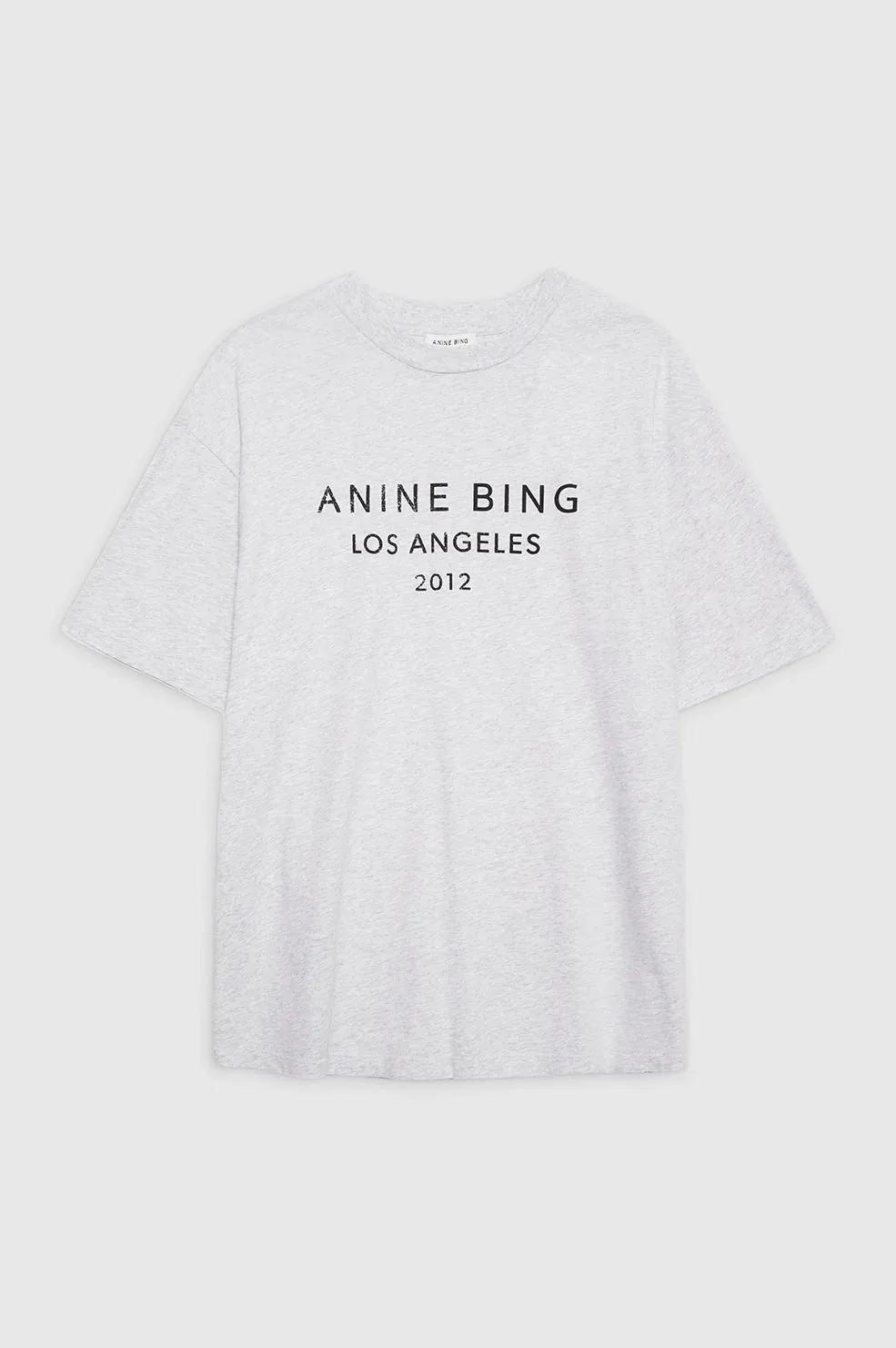 Anine Bing Myers Tee - Heather Grey