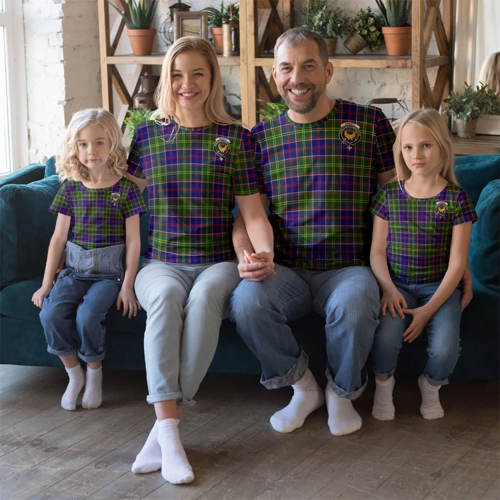 Arnott Tartan T-Shirt with Family Crest