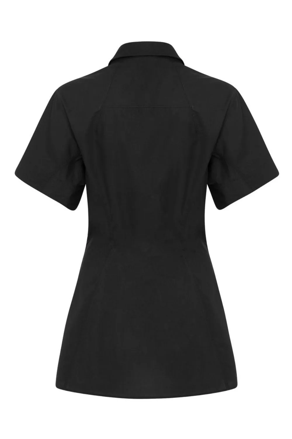 Basic Black Short Sleeve Shirt