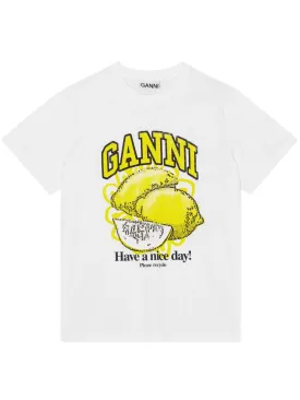 Basic Jersey Lemon Relaxed T-Shirt