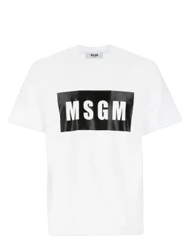 Black Box Logo Cotton Tee