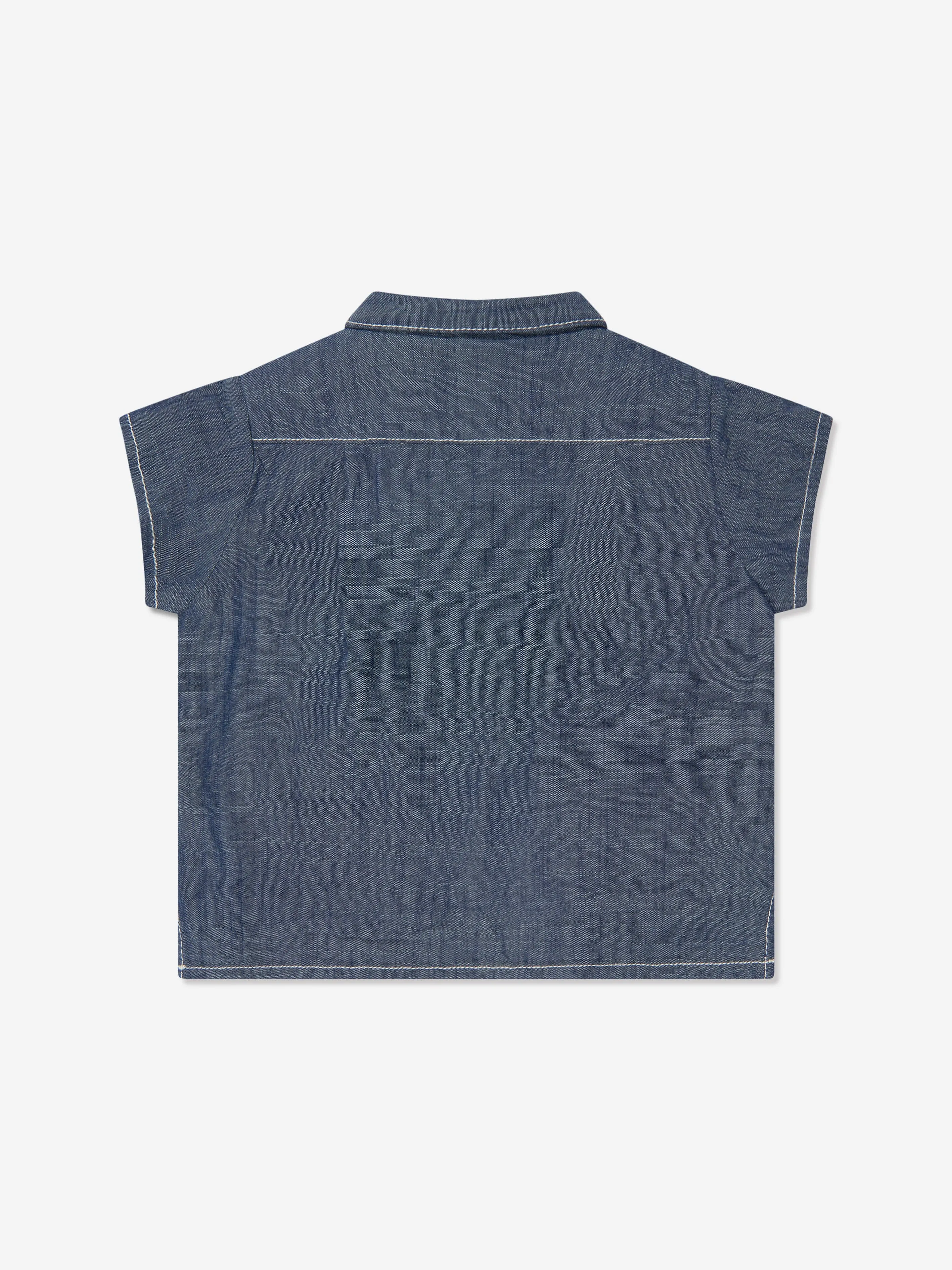 Bonpoint Baby Boys Gerald Shirt in Blue