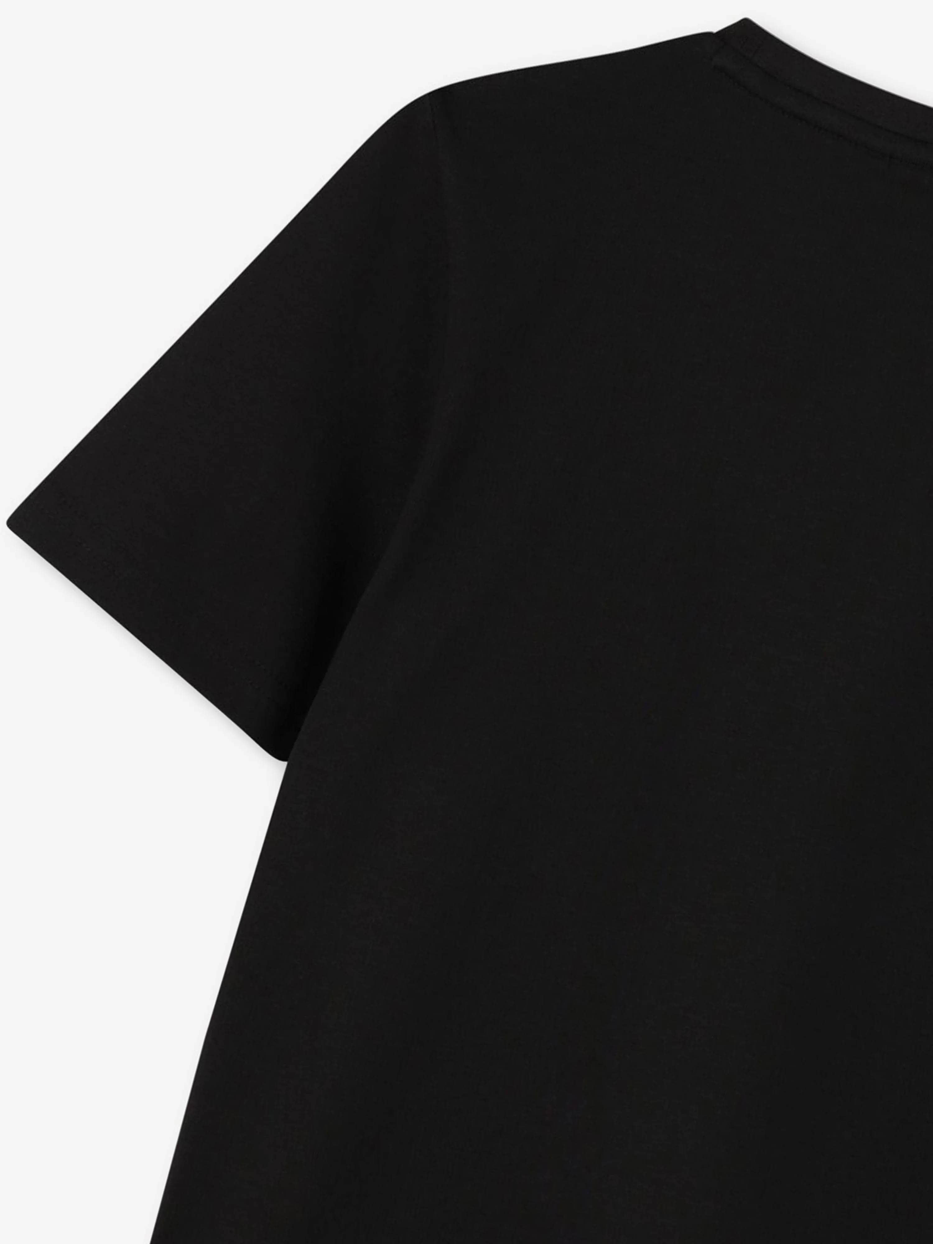 BOSS Boys Multi Logo T-Shirt in Black