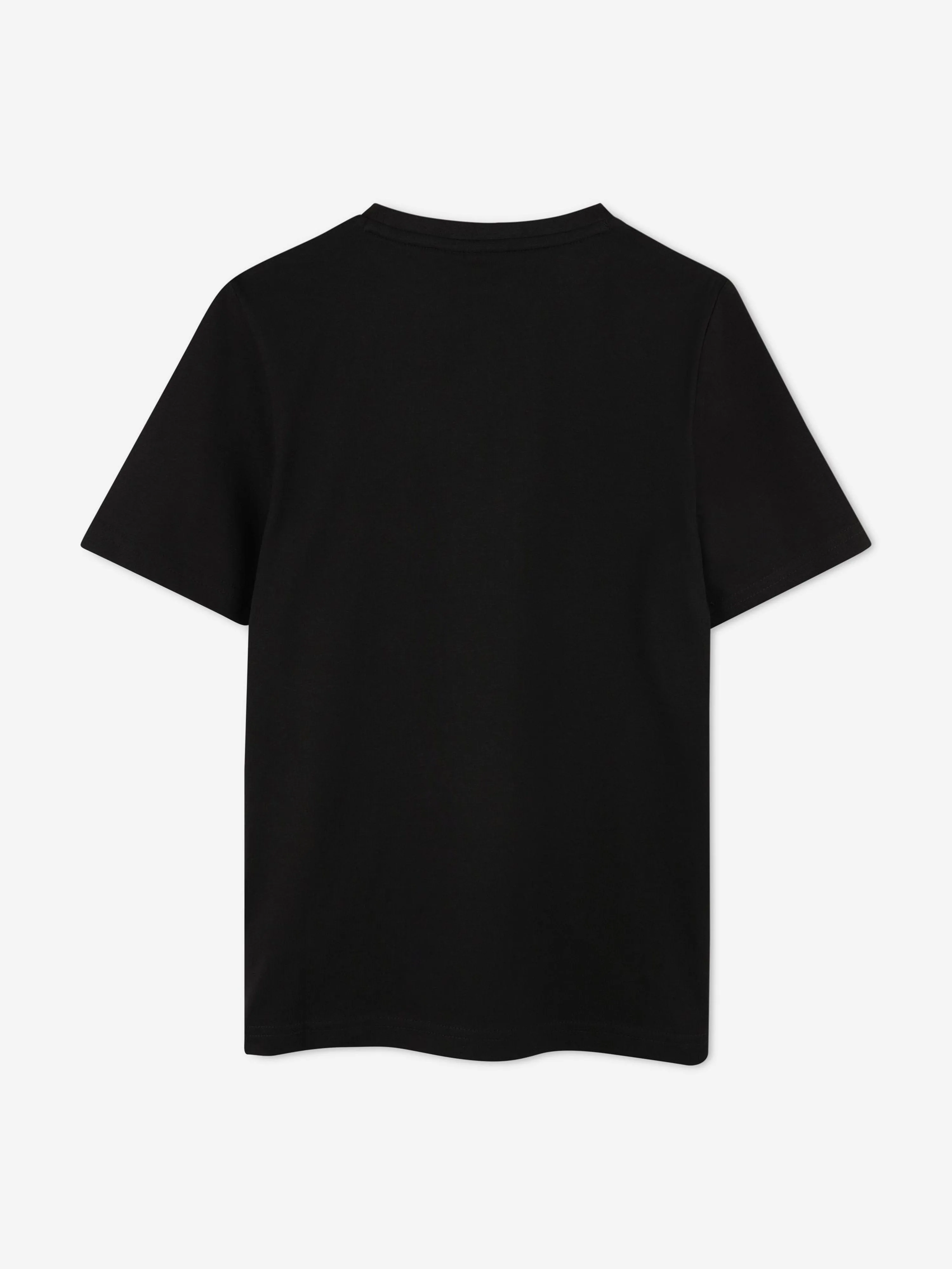 BOSS Boys Multi Logo T-Shirt in Black