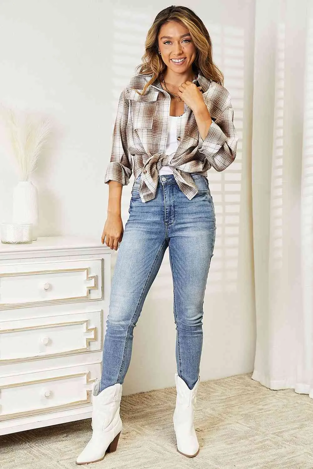 Brinlee Plaid Shirt - 4 Colors