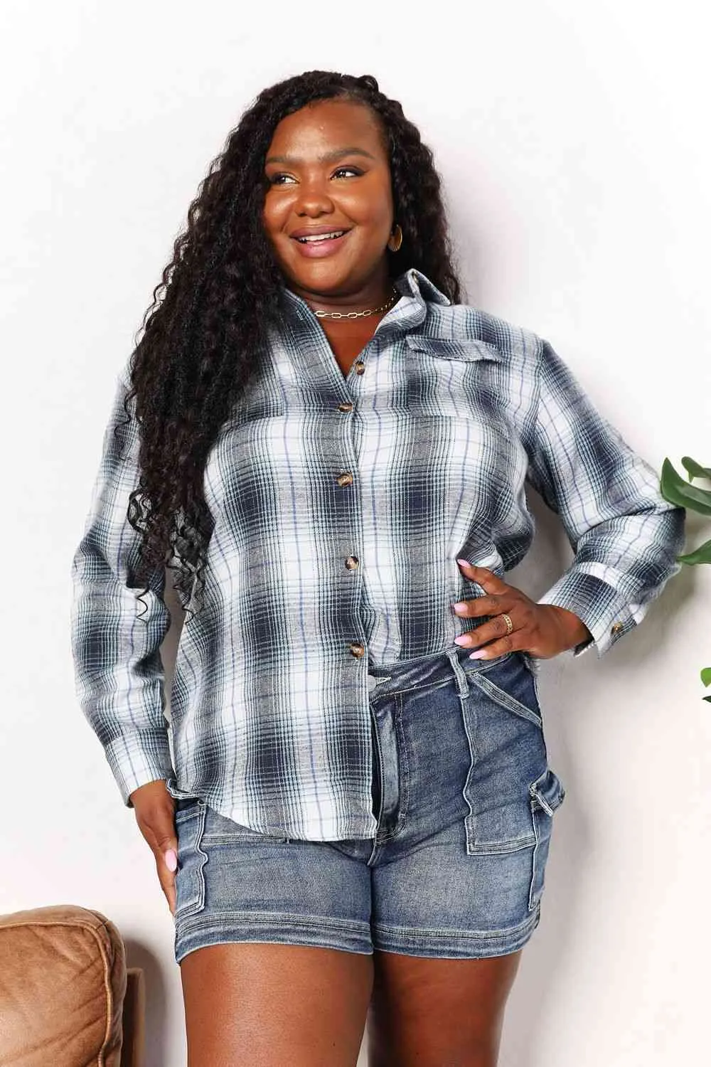 Brinlee Plaid Shirt - 4 Colors