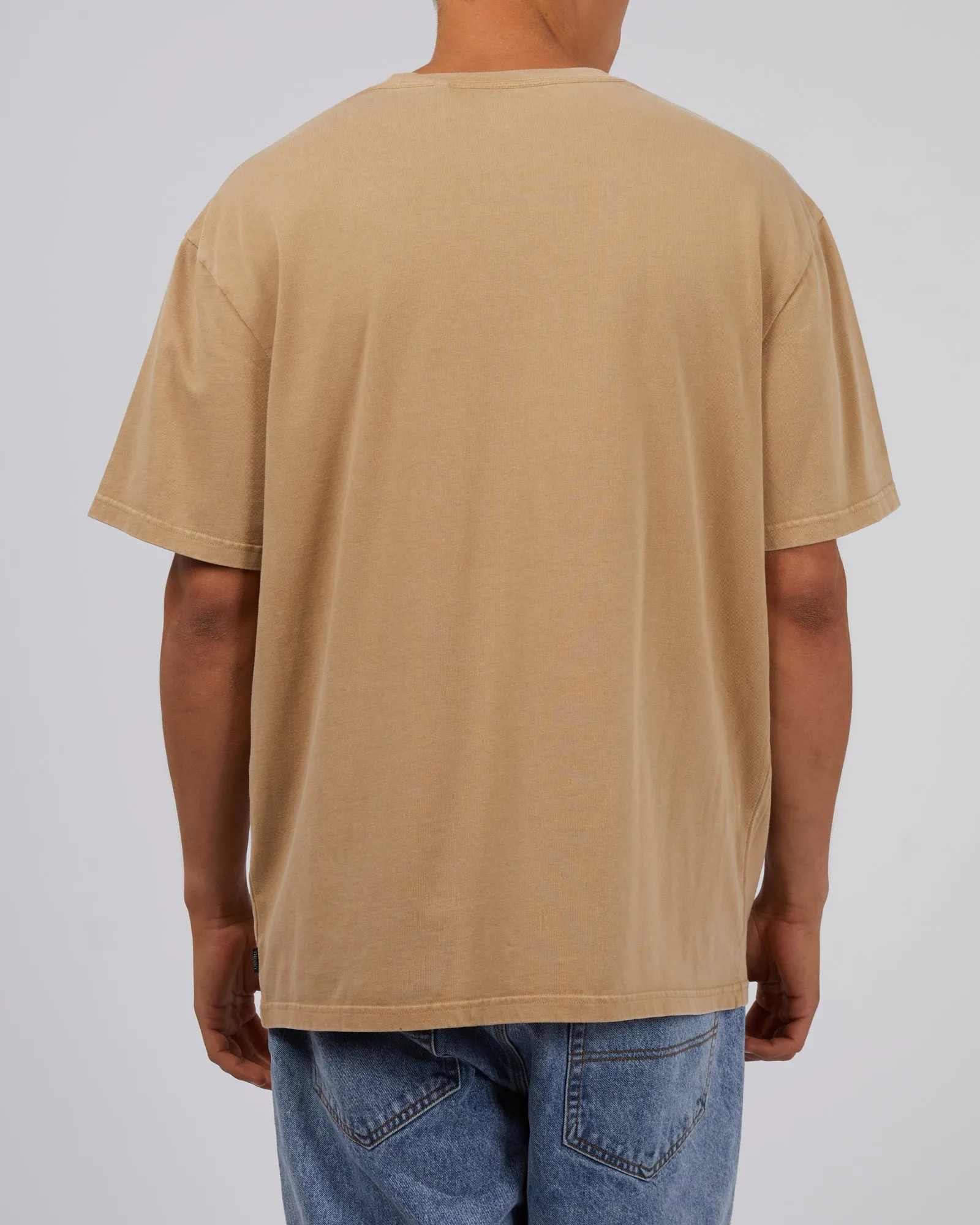 Classic Emb Tee Tan