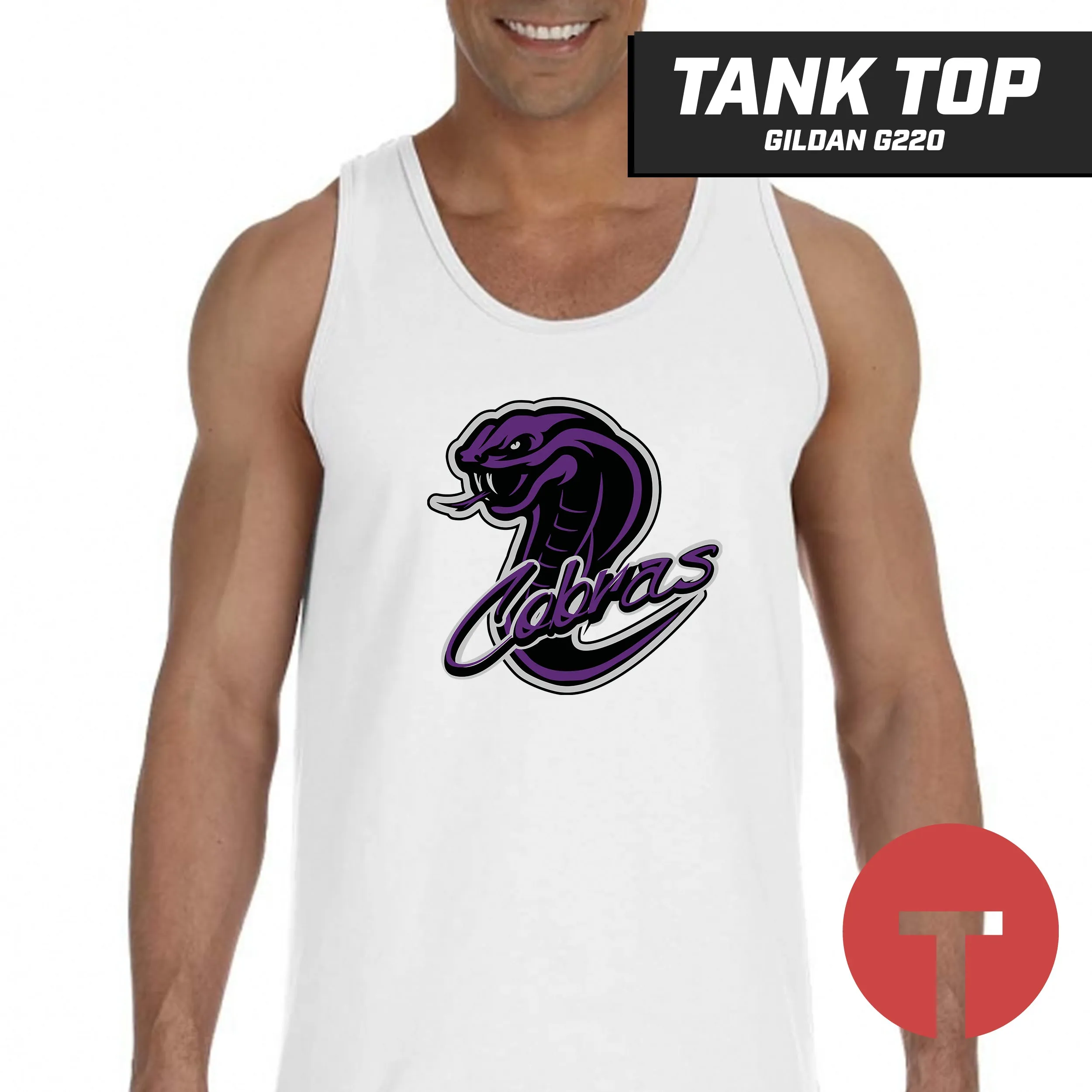 Cobras Softball - Tank Top Gildan G220