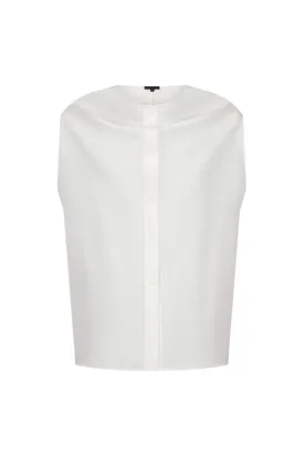 COLLARLESS WHITE SHIRTS