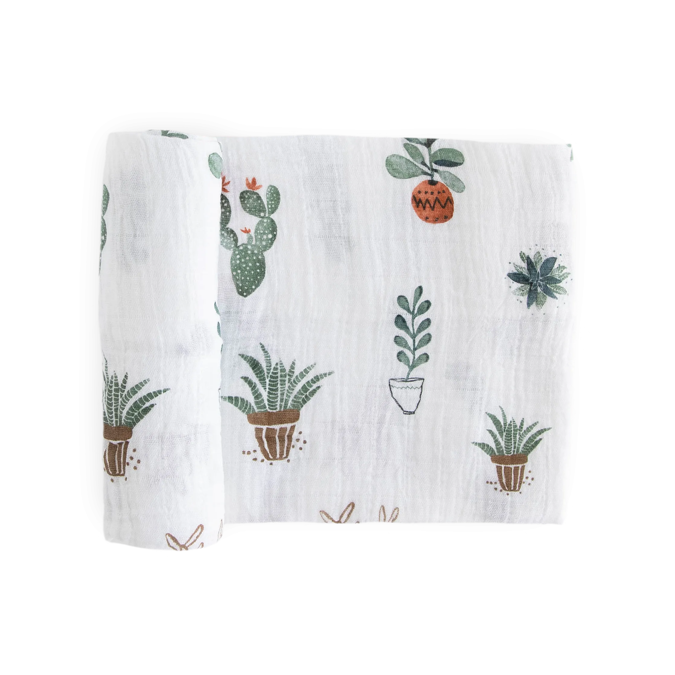 Cotton Muslin Swaddle Blanket - Prickle Pots