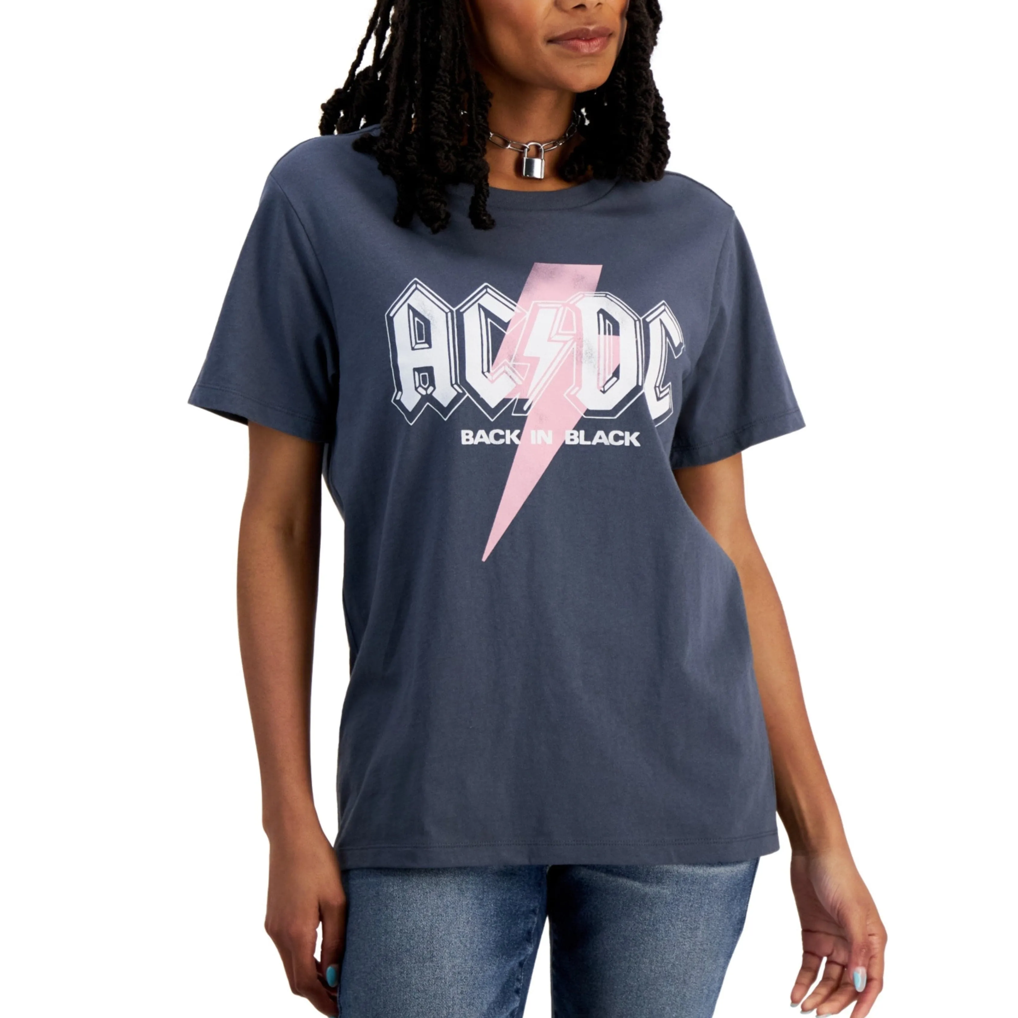 GRAYSON / THREADS -  Cotton Acdc Relaxed T-Shirt