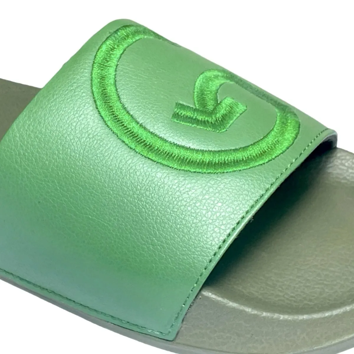 Green Mens Slider | Made with Recycled Materials