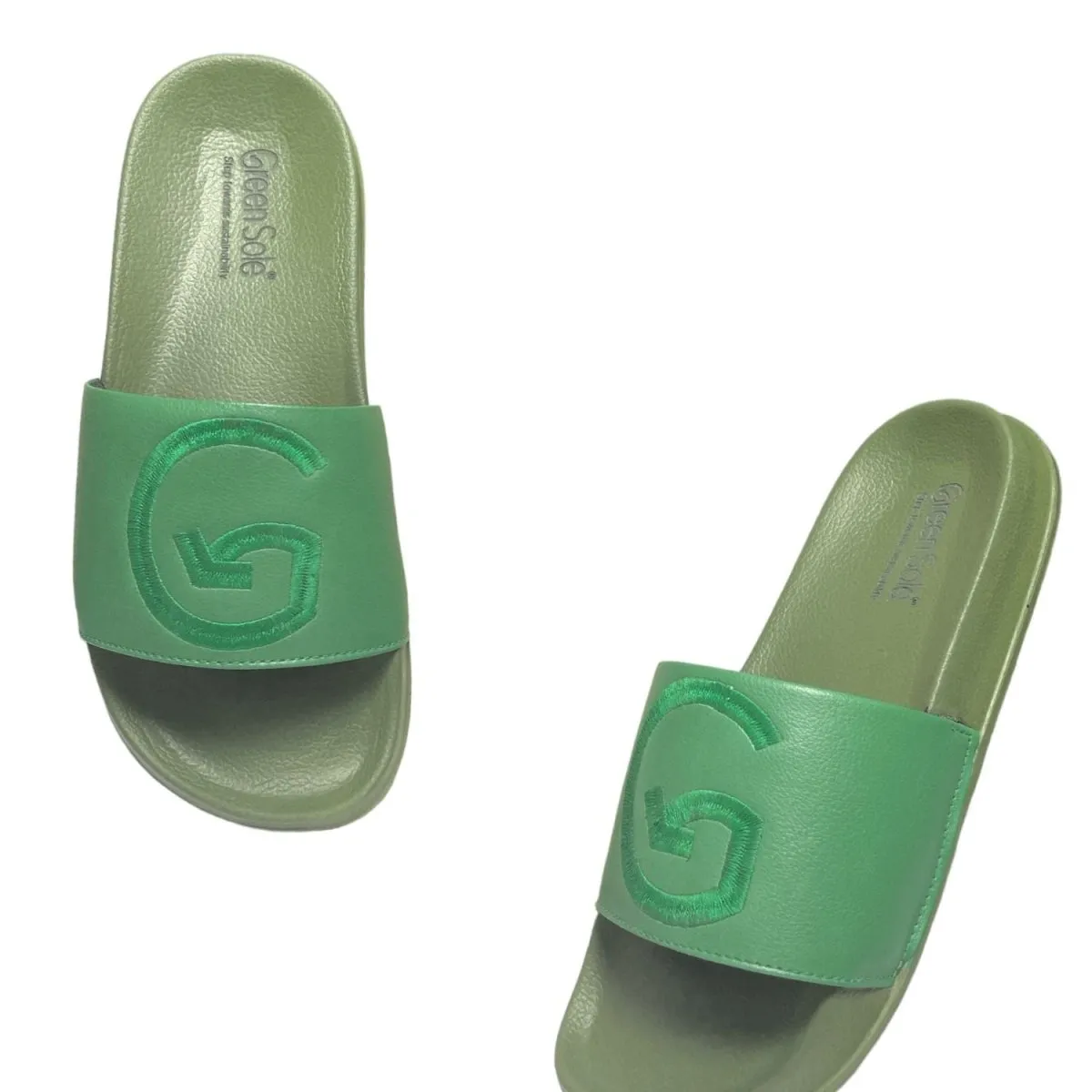 Green Mens Slider | Made with Recycled Materials