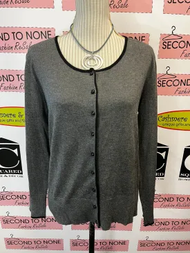 Grey Button Up Top (Size L)