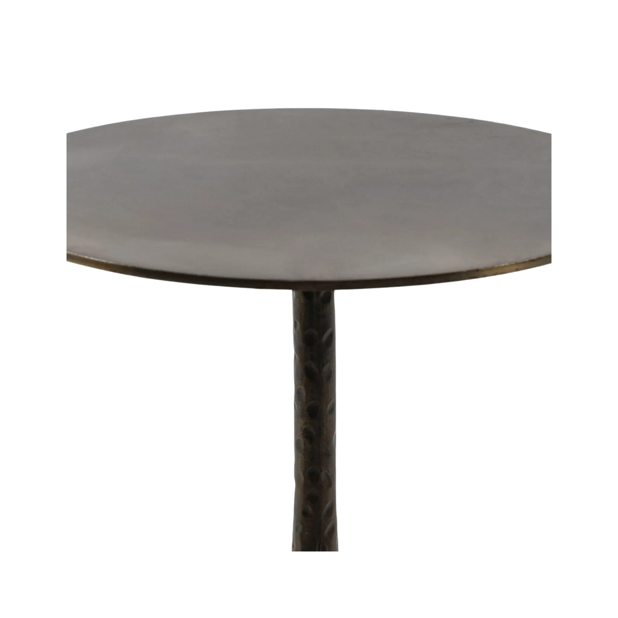 Jocelyn End Table (Dark Brass)