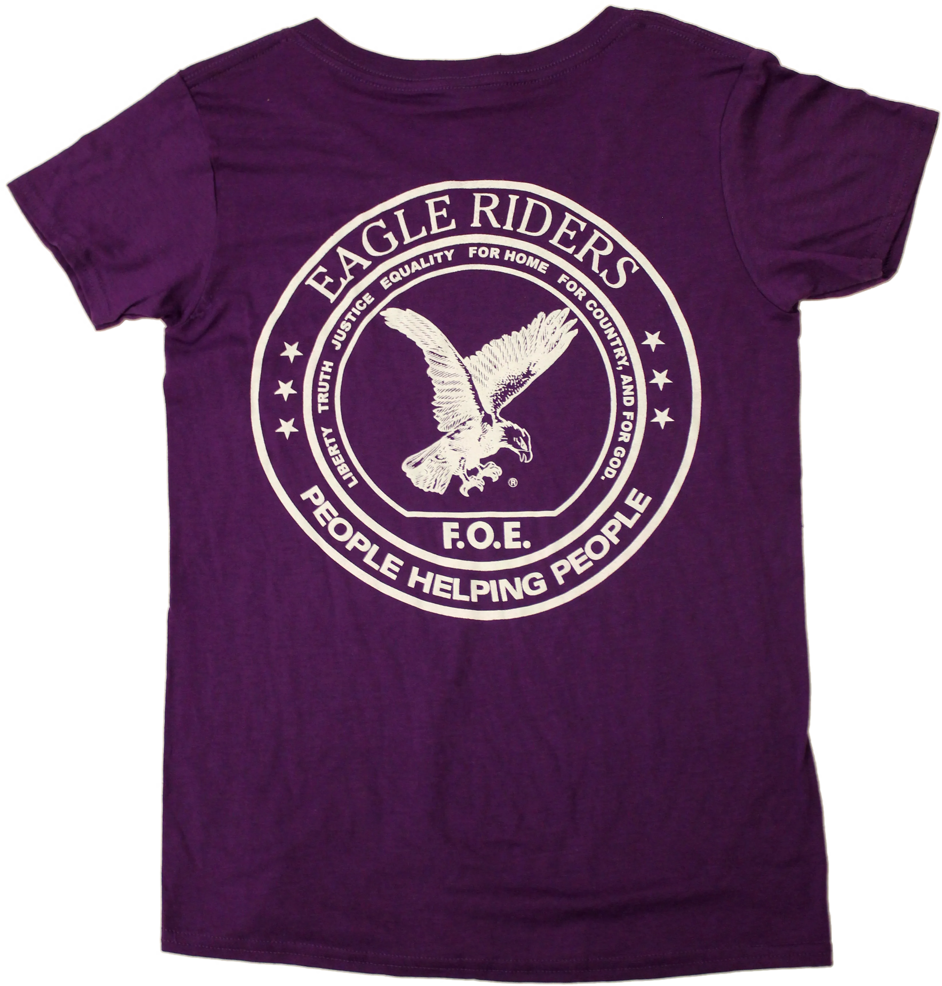 Ladies' Eagle Riders T-Shirt (Back Only) (#32)