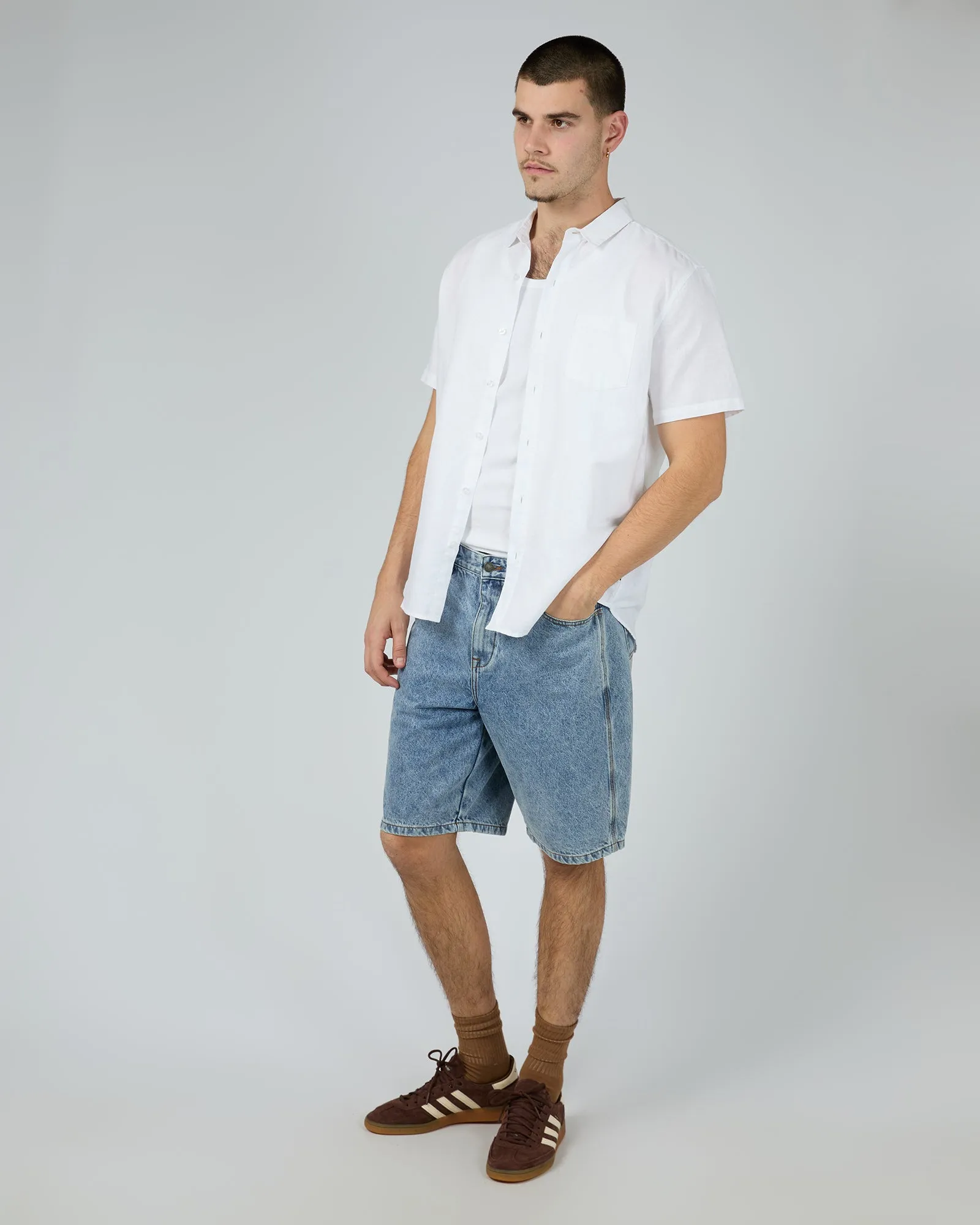 Linen Shirt White