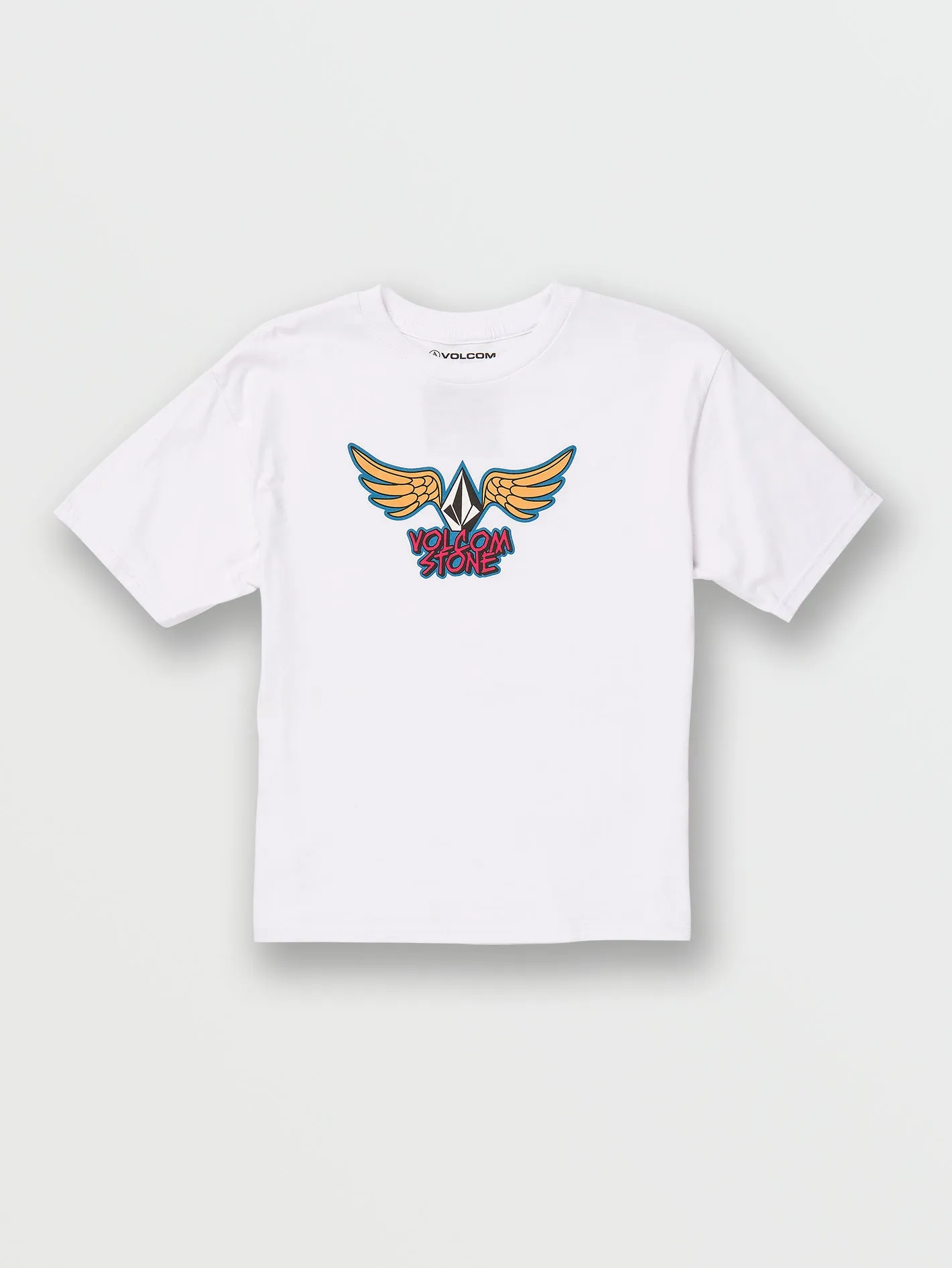 Little Boys Wingz Short Sleeve Tee - White