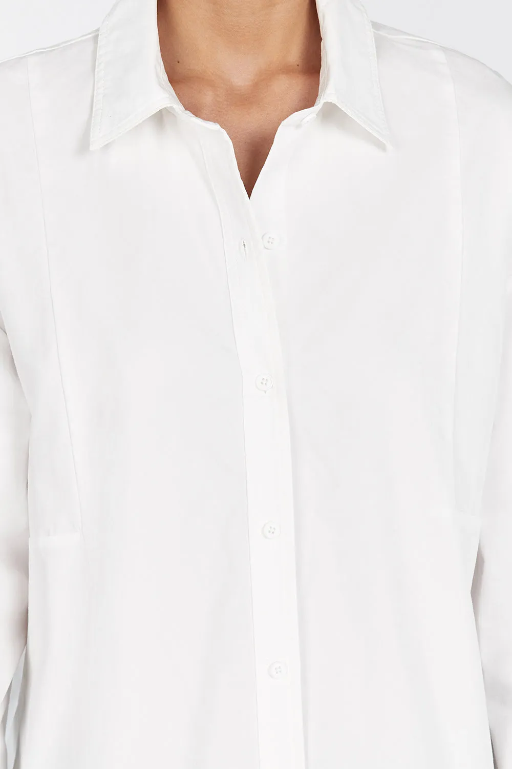 MAX WHITE COTTON SHIRT