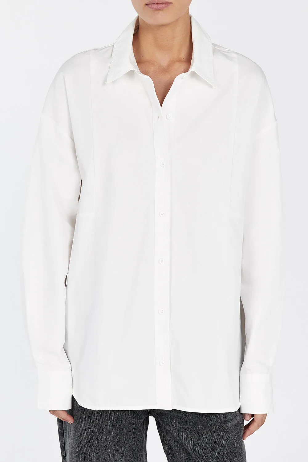 MAX WHITE COTTON SHIRT