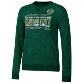 New - NCAA Colorado State Rams Women's Crew Neck Fleece Sweatshirt - XL