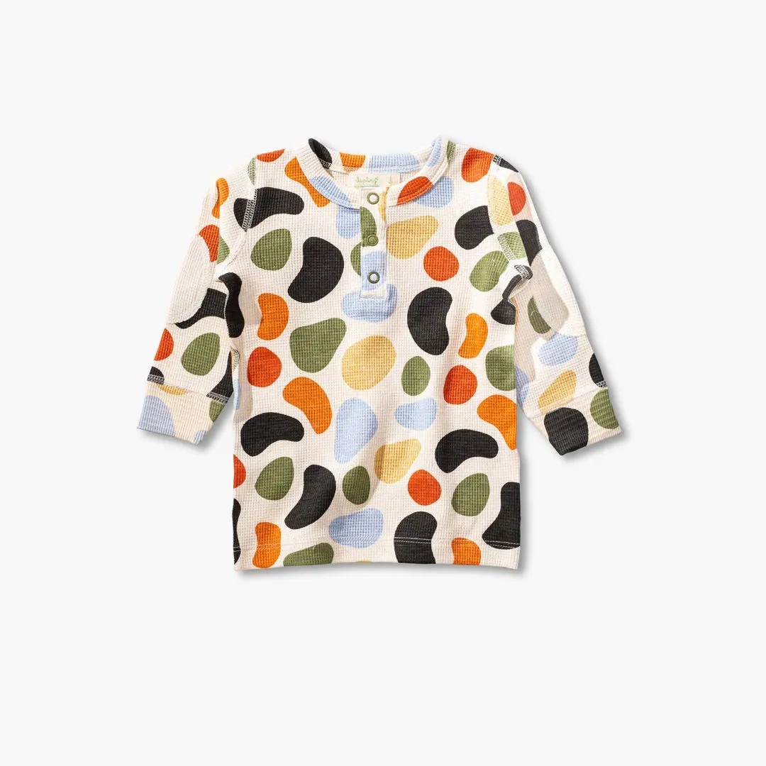 Pebbles Waffle Long Sleeve Teet