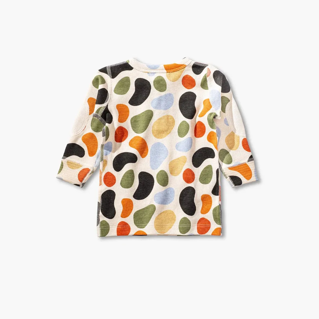 Pebbles Waffle Long Sleeve Teet