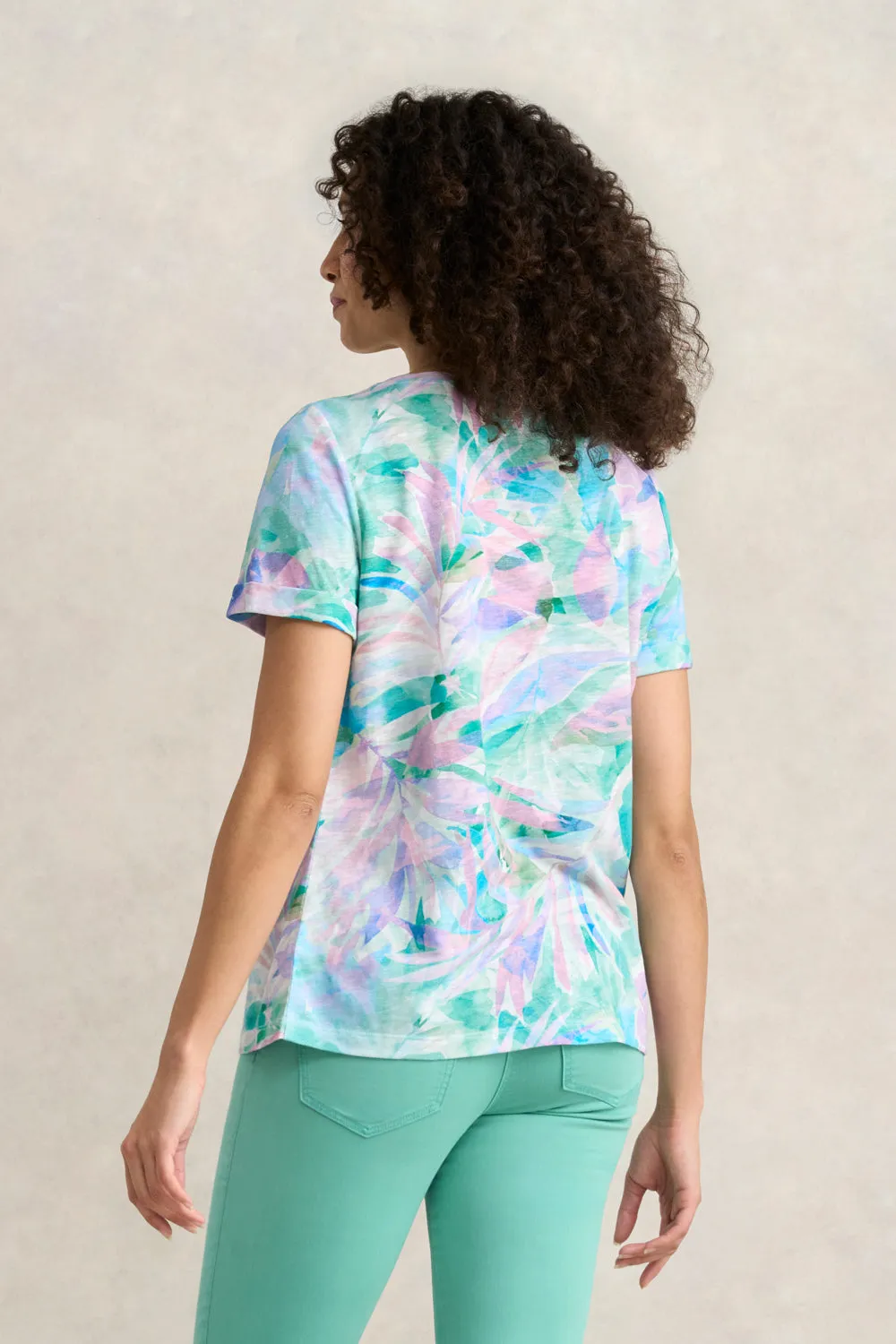 Printed Cotton T-Shirt