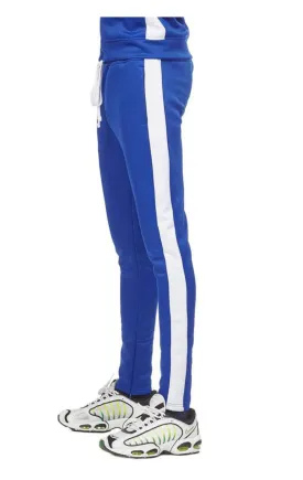 Rebel Minds - Track Pants - Royal / White