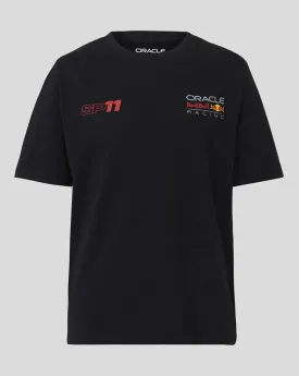 Red Bull Racing F1 Kids Sergio "Checo" Perez T-Shirt - Youth White/Black