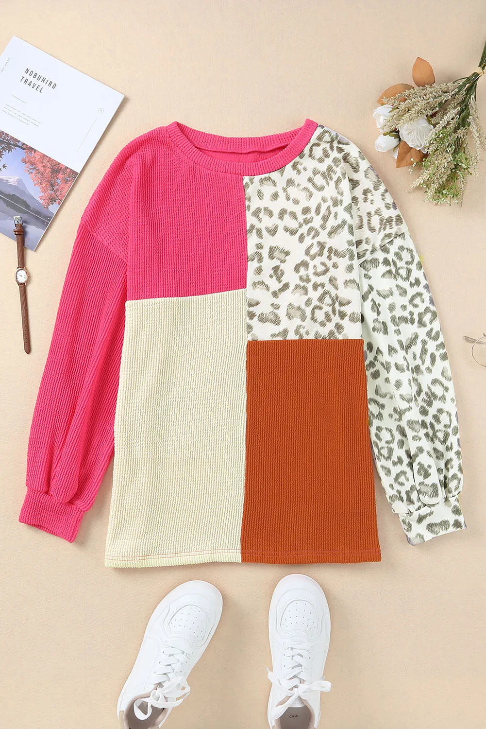 Rose Colorblock Top (online exclusive)