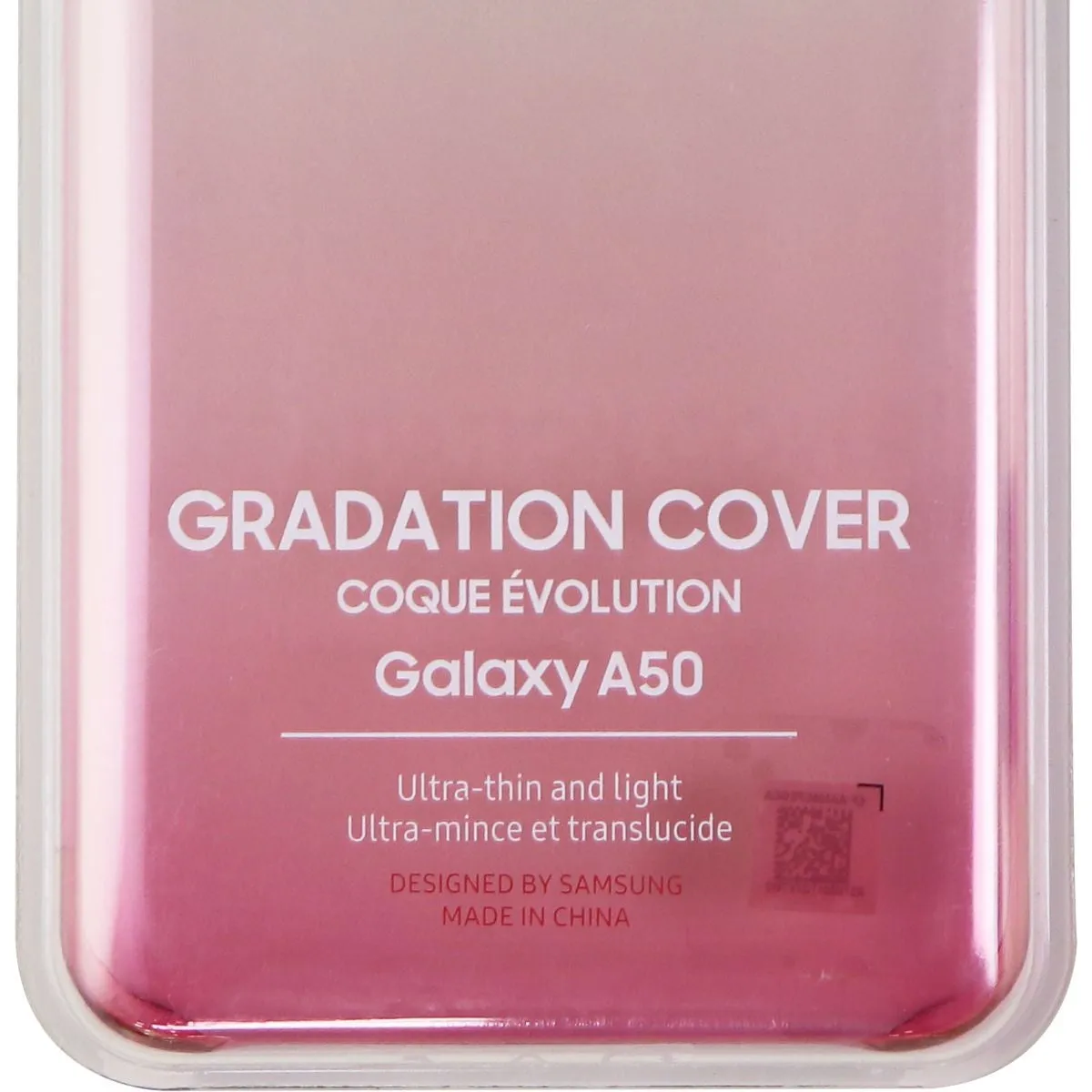 Samsung Gradation Ultra-Thin Cover Case for Samsung Galaxy A50 - Gradient Pink