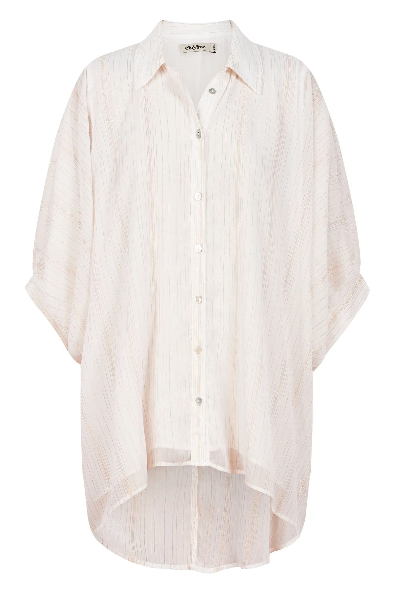 Sereno Relaxed Shirt - Pearl