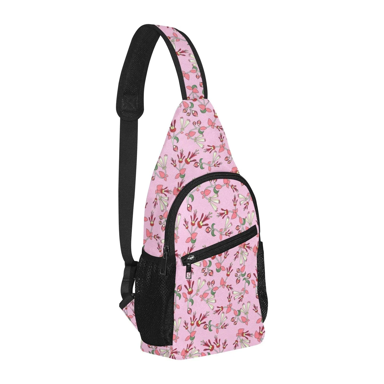 Strawberry Floral Chest Bag