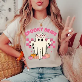 Tan "Spooky Bride" Tee