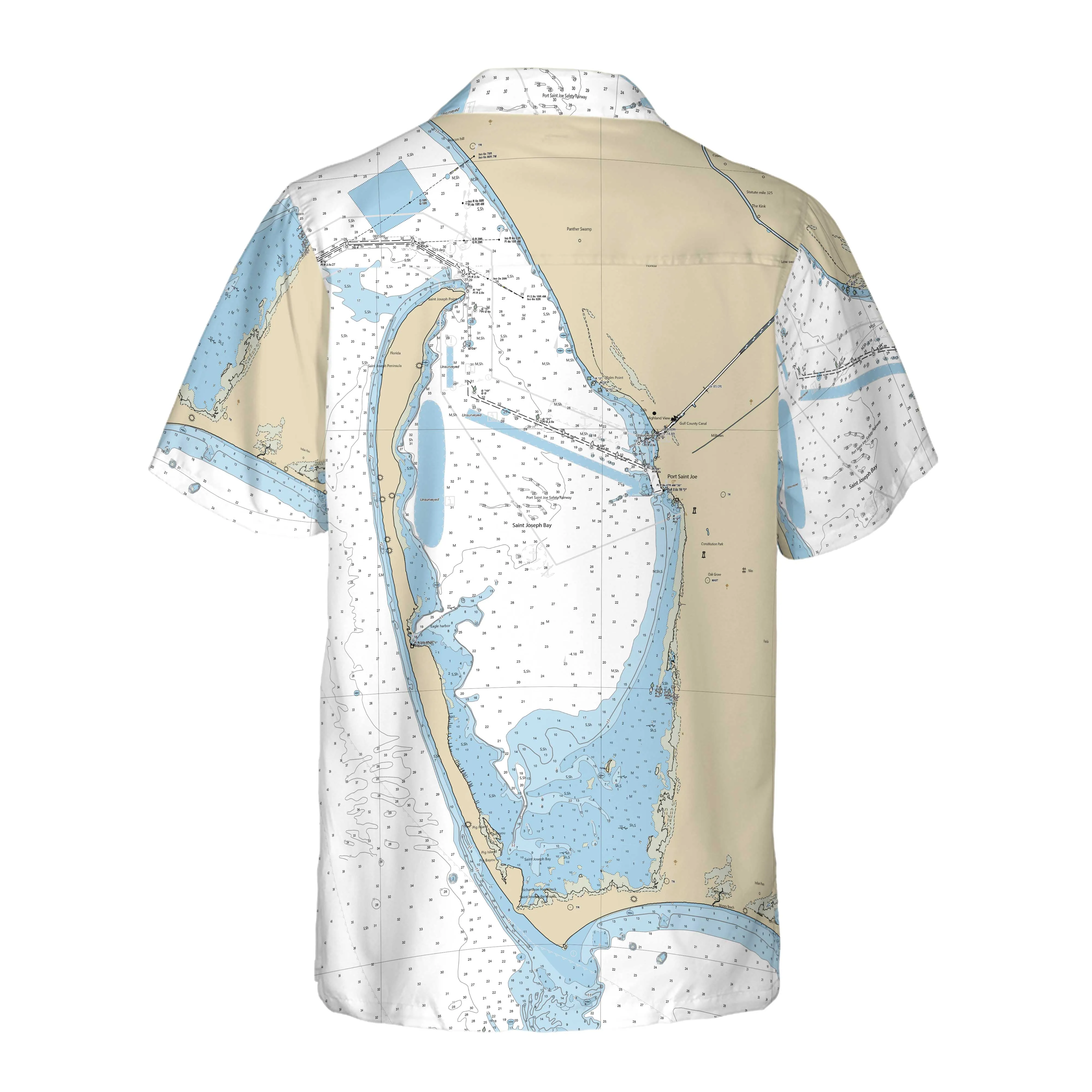 The Saint Joseph Bay Coconut Button Camp Shirt