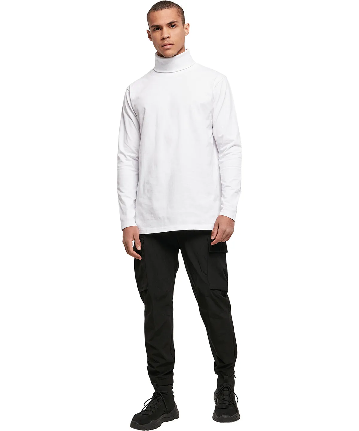 White - Turtle neck long sleeve